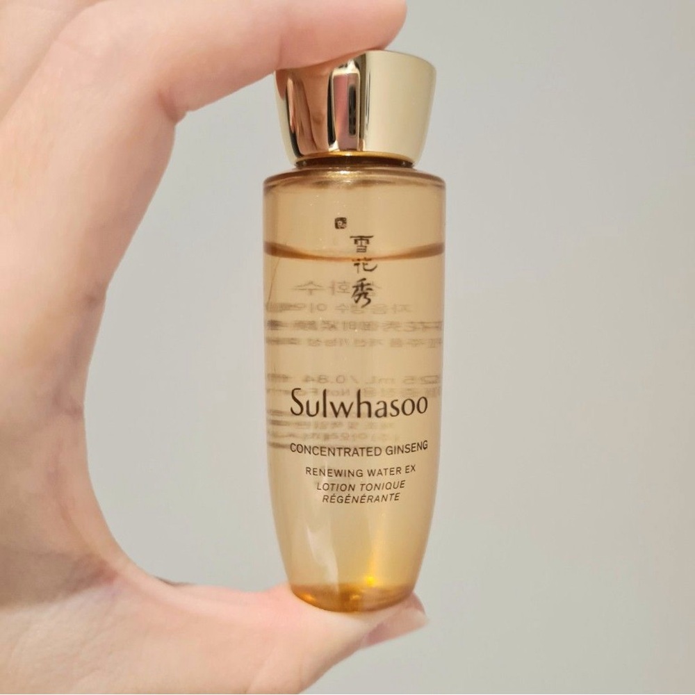 Sulwhasoo Concentrated Ginseng Rejuvenating toner for Wrinkles&Firmness 5ml New